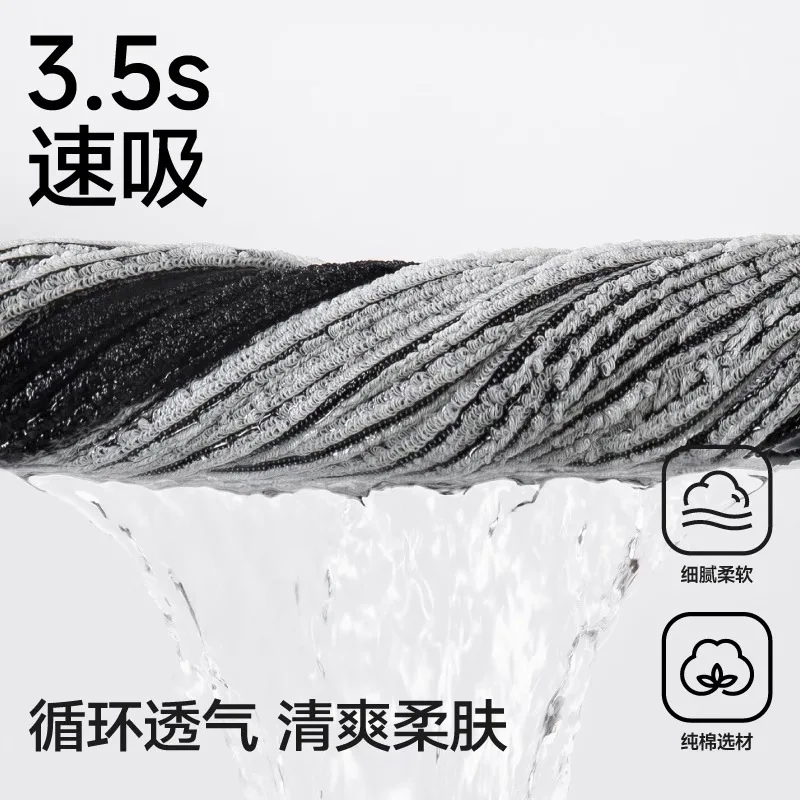 Xinjiang Long-Staple Cotton Antibacterial Towel Class A Antibacterial Facial Cleansing Towel100% Cotton Soft Highly Absorbent