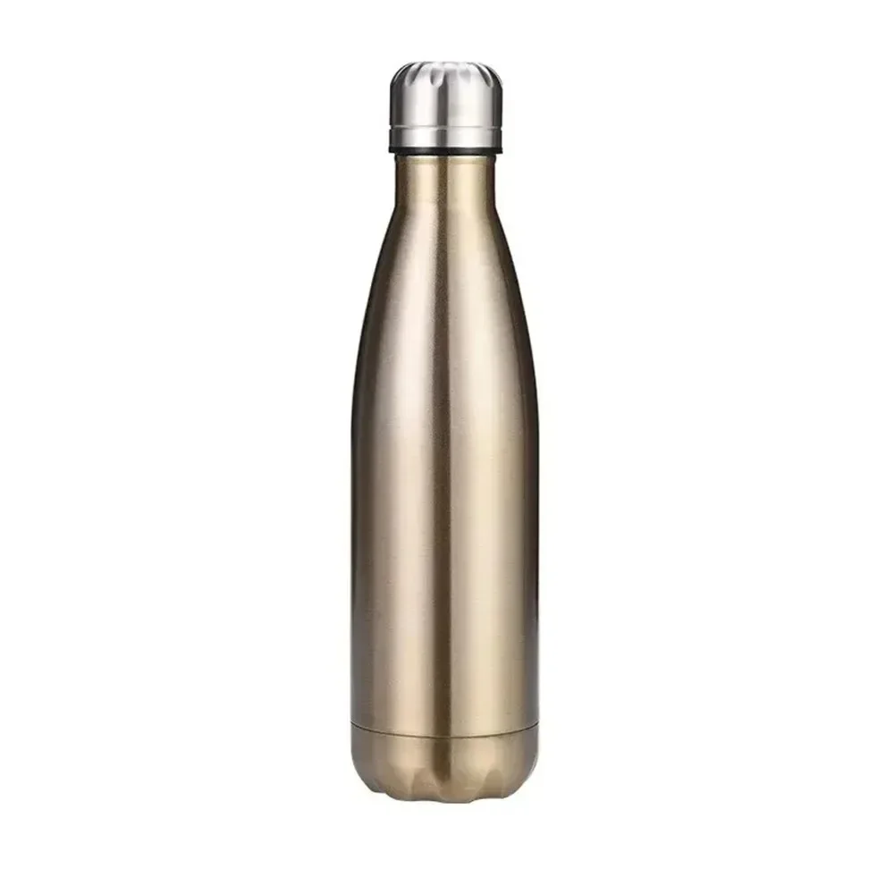 Double wall insulated vacuum flask, stainless steel water bottle, Cola water Thera, vacuum flask, drink Bottle,