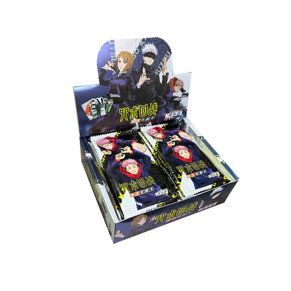 Wholesale Jujutsu Kaisen Collection Card 1m02 Japanese Anime Booster Box Doujin children Toys And Hobbies Gift