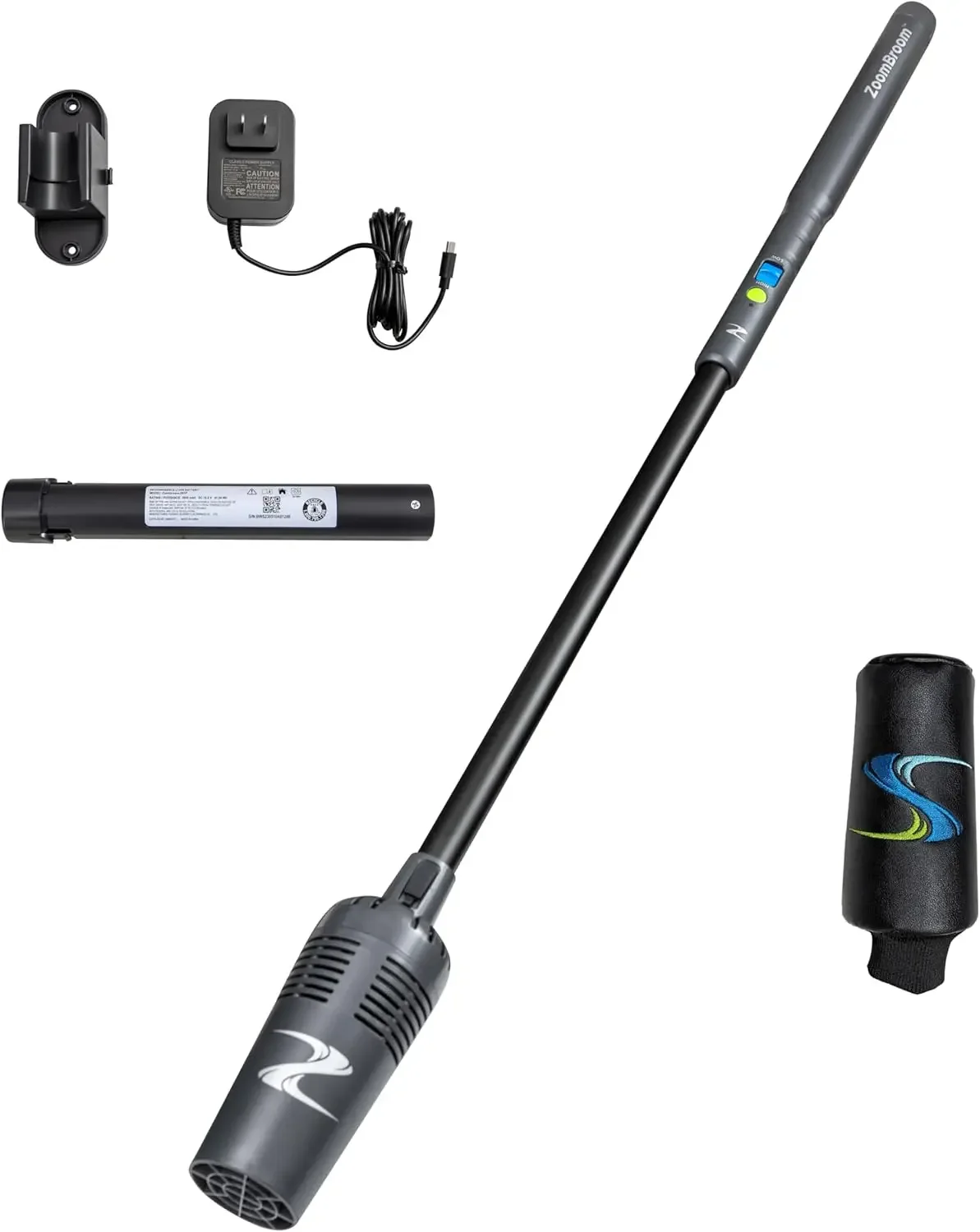 

Breeze Lightweight Air Stick Blower – Sleek, Lightweight Air Broom for Precision Cleaning at RVs, Home, Patios, Condos and All O