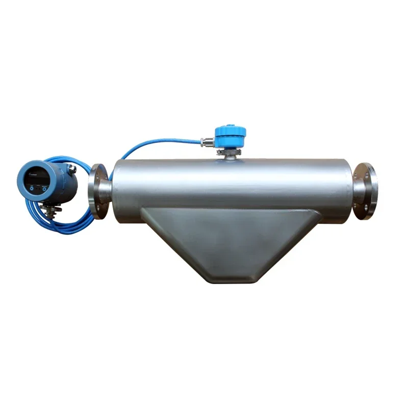 DN50 Series Coriolis Quality Fuel Gas Flowmeter Sensor Variable Section SS316  Precision  AC85~ 265V, DC24V Stainless Steel 316L