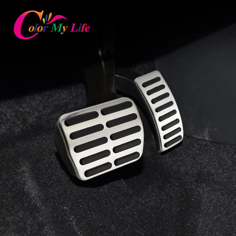 Stainless Steel Car Pedals for Audi TT A1 A2 A3 Pedale for VW Golf 3 4 Polo GTI 9N3 for Skoda Octavia Ibiza Fabia Pedal Cover