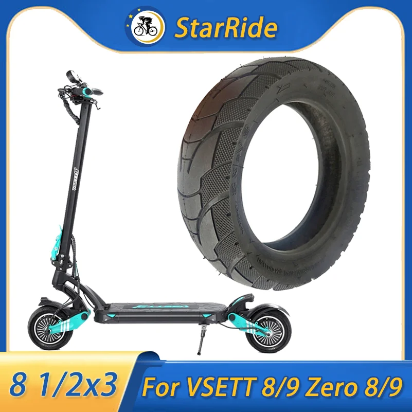 Electric Scooters Tires 8 1/2x3 8.5 Inch Pneumatic Tyres 8.5x3.0 Tire for Zero 8 Zero 9 VSETT 8 VSETT 9 E-Bikes Good Quality