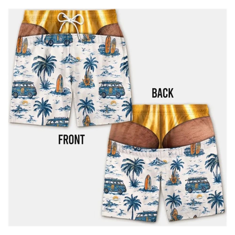 Personalisierte lustige Strandshorts für Herren, 3D-Outdoor-Urlaubs-Badeanzug – ein beliebtes Geschenk für Ihren Ehemann – Detail 19