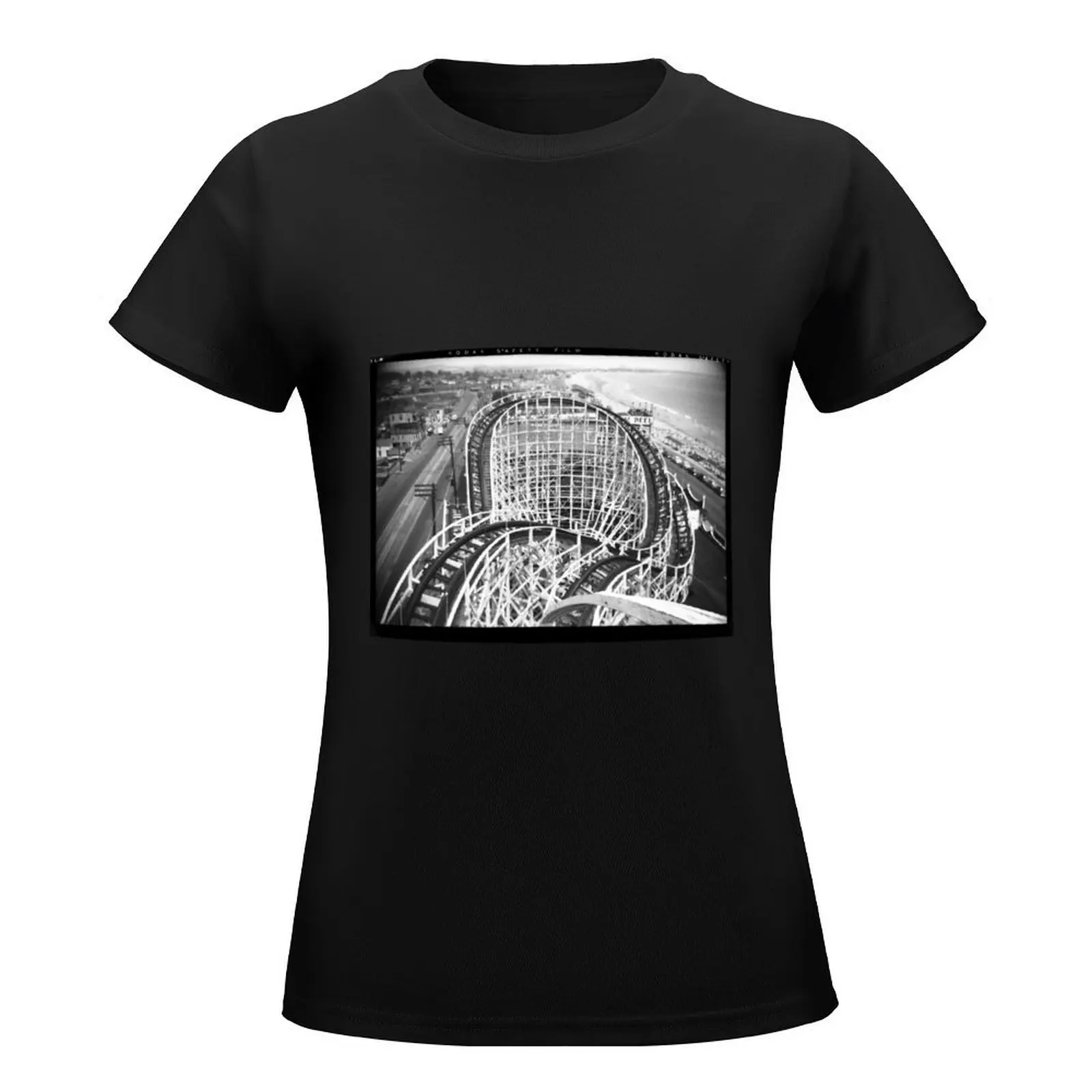 The Cyclone Revere Beach, MA T-Shirt tees cute tops t shirts for Womens