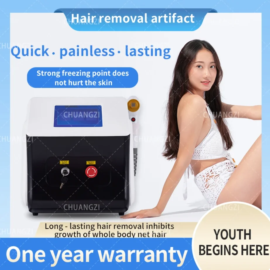 

2023 New Summer Ice Platinum 3 Wavelength 808 Diode Laser Hair Removal skin Rejuvenation Equipment 2000w 705 1064 808nm