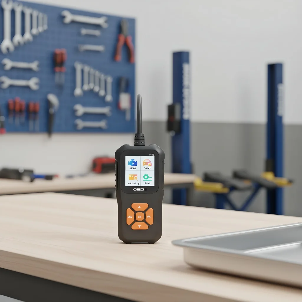 

OBD2 Car Diagnostic Tool - Check Engine Code Reader with Battery Test & Reset Function