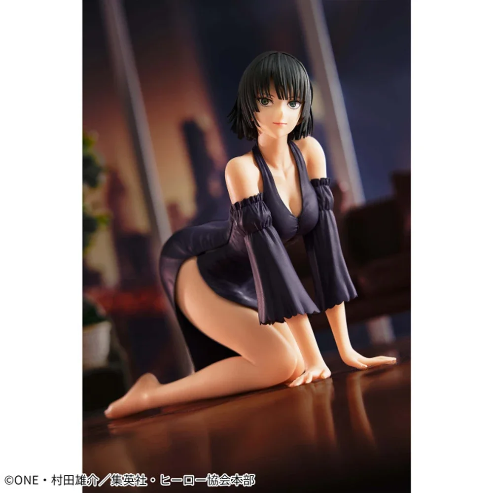 In Stock Original Banpresto Relax time One Punch Man Tatsumaki Fubuki Figure Anime Genuine Collectible Boxed Model Doll Toy Gift