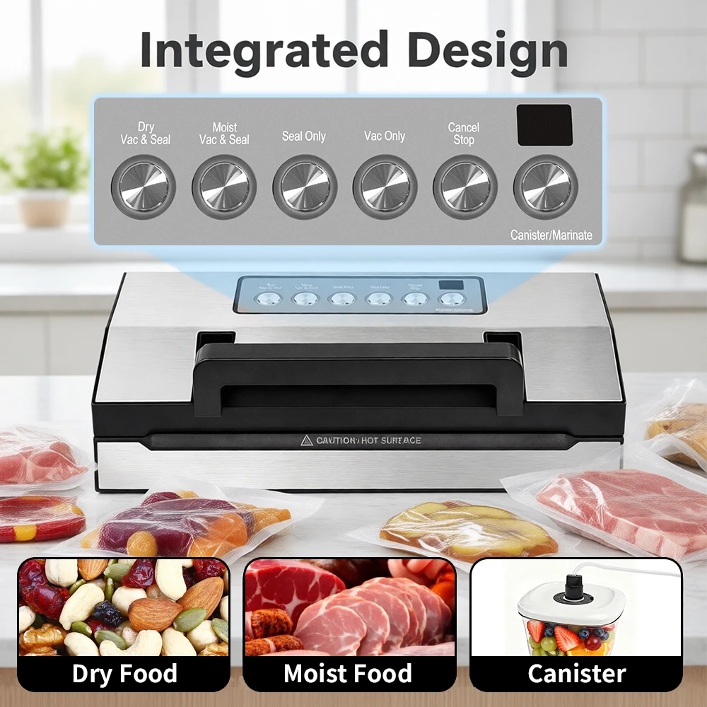 Maszyna do pakowania próżniowe – Food Storage Vacuum Sealer Machine recenzja i cena