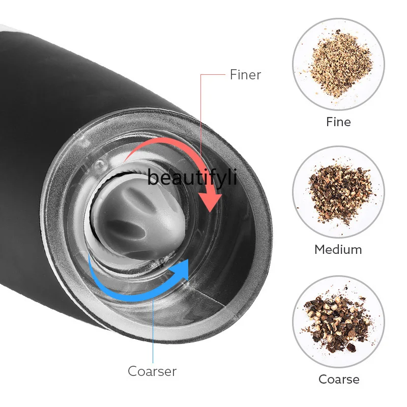 Gravity Induction Grinder, Gravity Induction Mini Smart Salt and Pepper Grinder Electric Grinder