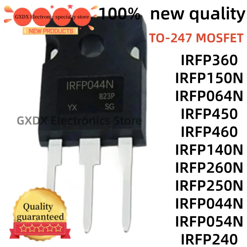10-20Uds NEW IRFP360 IRFP450 IRFP460 IRFP044 IRFP260 IRFP044N IRFP054N IRFP064N IRFP140N IRFP150N IRFP240 IRFP250N IRFP260N TO3P