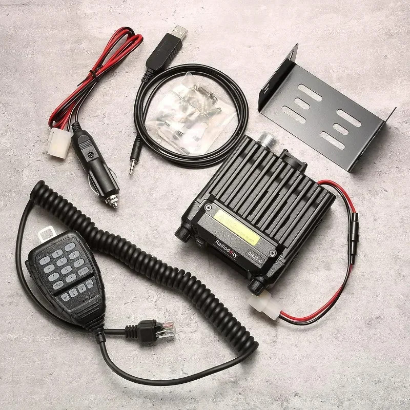 DB25-G GMRS Mobile Radio GMRS Repeater Capable, with Dual Band Scanning Receiver, for Car Vehicle, Off Road, Overlanding