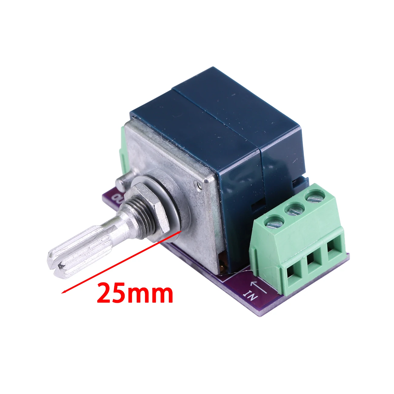 Potentiomètre de Volume ALPS RK27 du Japon, 1 Pièce, Stéréo LOG, 10K 20K 50K 100K 250K, Arbre Mométrage 6mm ± 20%, Médailles Audio Hifi CD