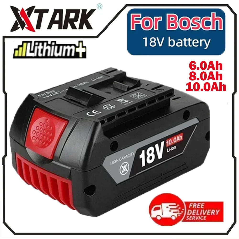 

AVTARK New High capacity Pro Core 18V 10.0Ah Lithium-Ion Battery Pack GBA18V80 for Bosch 18 Volt MAX Cordless Power Tool Drills