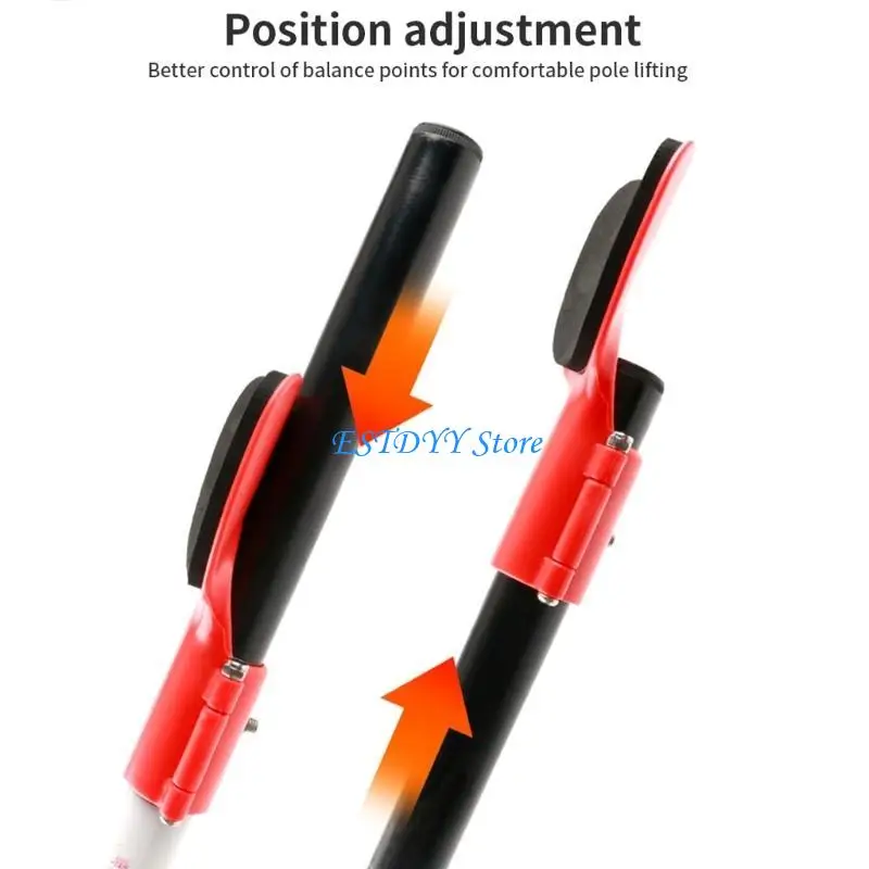 

G6DE Fishing Rod Holder Rest Stand Spinning Rod Arm Protector Wrist Arm Support