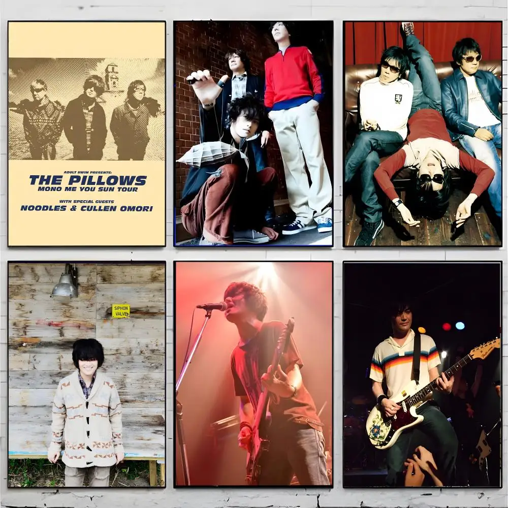 Band Rock The Pillows Poster Superior Home Space  Indoor Decorative Art & Home Decor