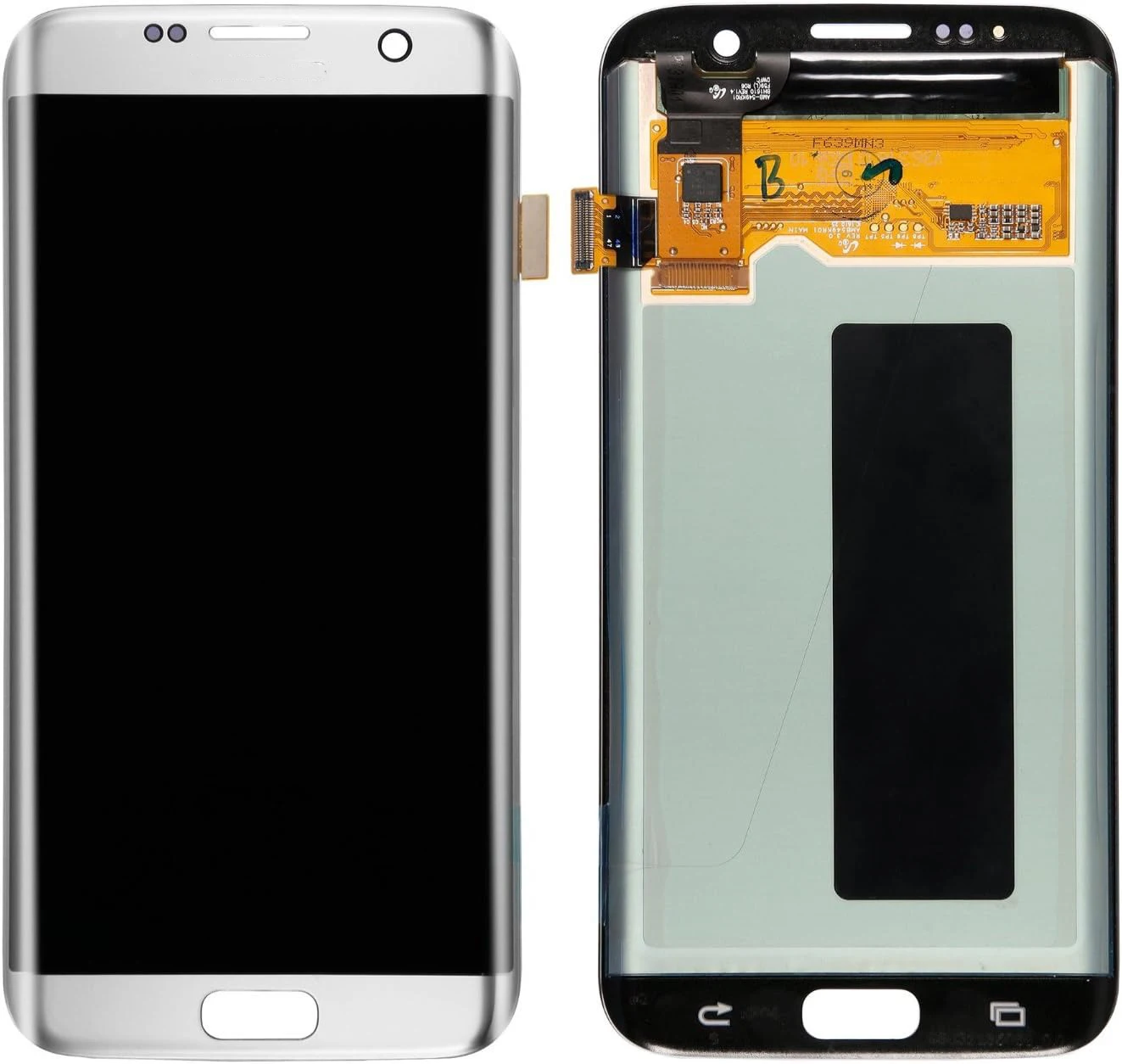 AMOLED 5.5\'\' Display with the Burn-Shadow LCD with Frame For SAMSUNG Galaxy S7 edge G935 G935F Touch Screen Digitizer Assembly