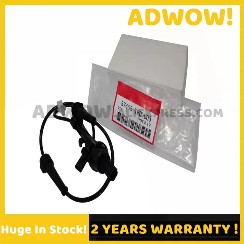 57455-TF0-003 57455TF0003 Honda CR-Z Insight Fit City Jazz 용 앞 좌측 ABS 휠 속도 센서 1.2 1.3 1.4 1.5 57455-TF0-013