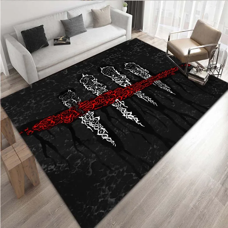 DEAD BY DAYLIGHT-T horror game pattern printed living room carpet floor mat anime rug  area rug  rugs for bedroom