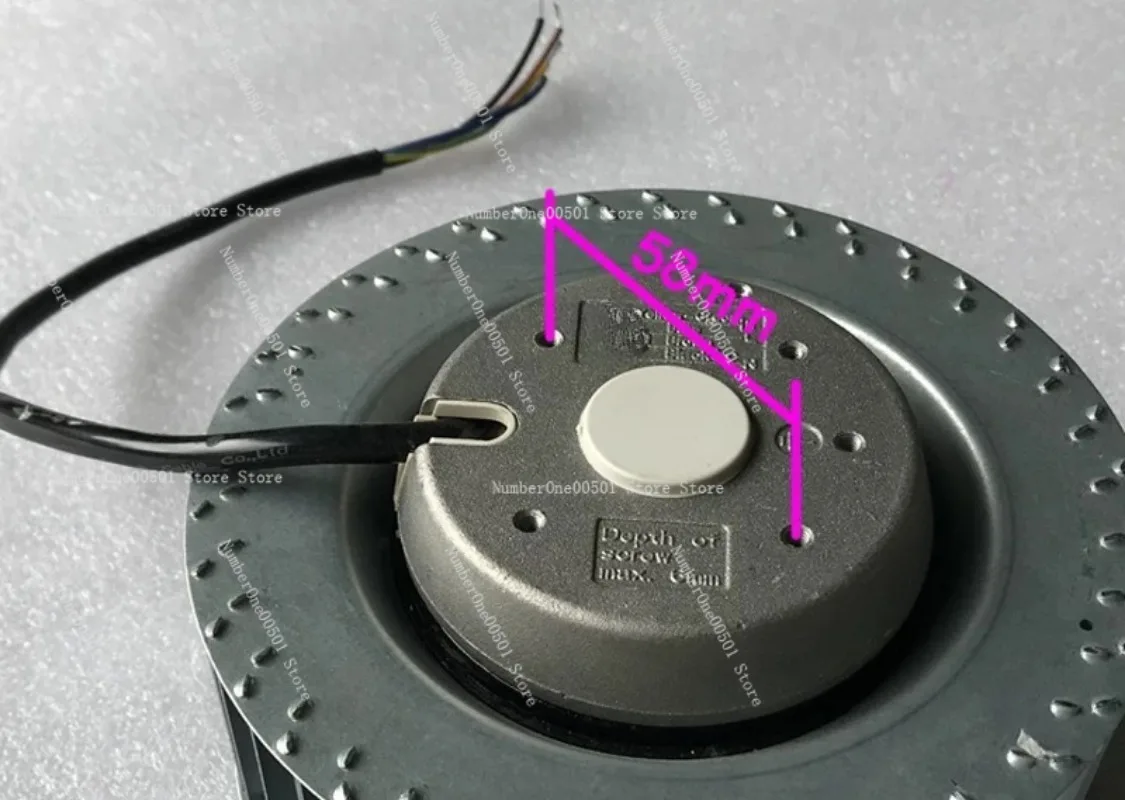 

EM35S2-MF160*62 High Speed Precision Outer Rotor Motor High Airflow Low Noise Centrifugal Fan