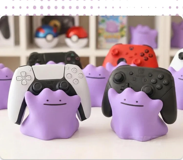 @@@Hot Ditto Niedlicher Spielcontroller-Ständer, universeller Gamepad-Halter für PS5, Xbox, Switch, Desktop-Organizer, Dekor, Geschenk für Spielfans – Detail 3