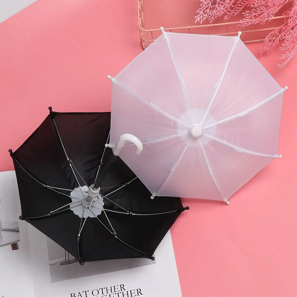 Colorful Plastic Mini Umbrella Rain Gear Toy Umbrella Baby Toy Girl Gift Doll Embellishment Doll Clothing Doll Embellishment