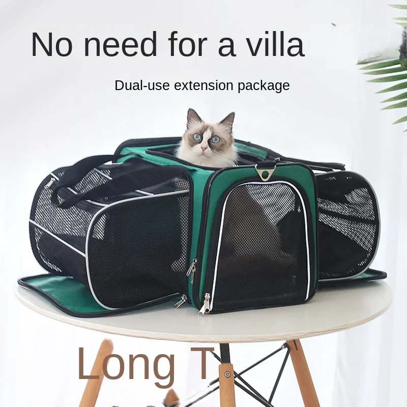 

Curly Tail Pet Going Out Backpack, Large Capacity, Portable Space Capsule, Double Shoulder Bag, Dog and Cat Bag, Autumn