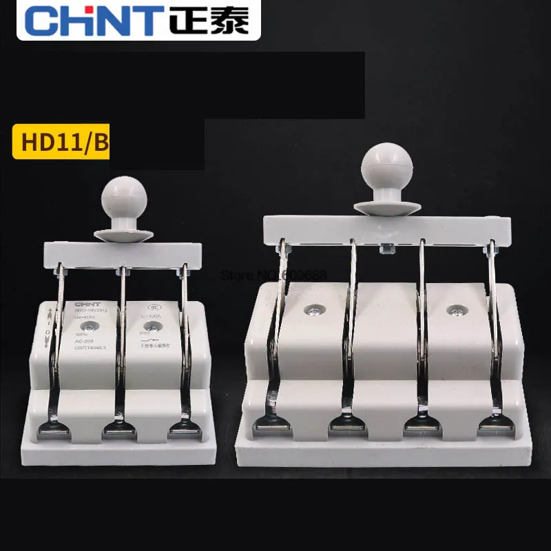 CHNT CHINT 100 A Knife Switch 3 Phase 4 Wire Breaker HD11-200A 380V Power off 4P 3P 38
