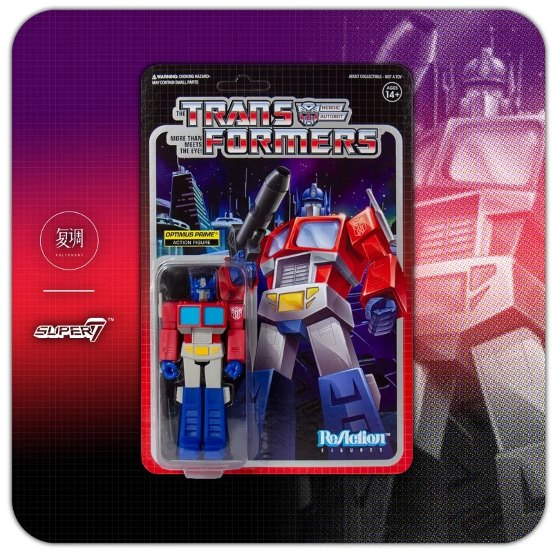 Super7 Spot Transformable jouet série 1 Robot humanoïde mobile figurine cadeau d'anniversaire carte à collectionner emballage suspendu