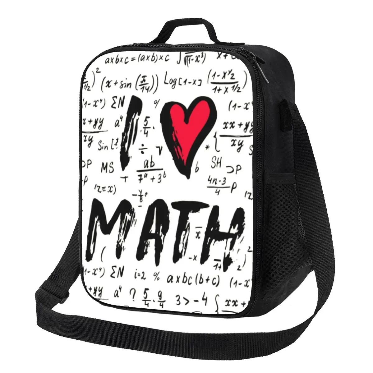 Benutzer definierte Mathematik Liebhaber Lunch Bag Frauen warm kühler isoliert Lunchbox für Schüler Schule