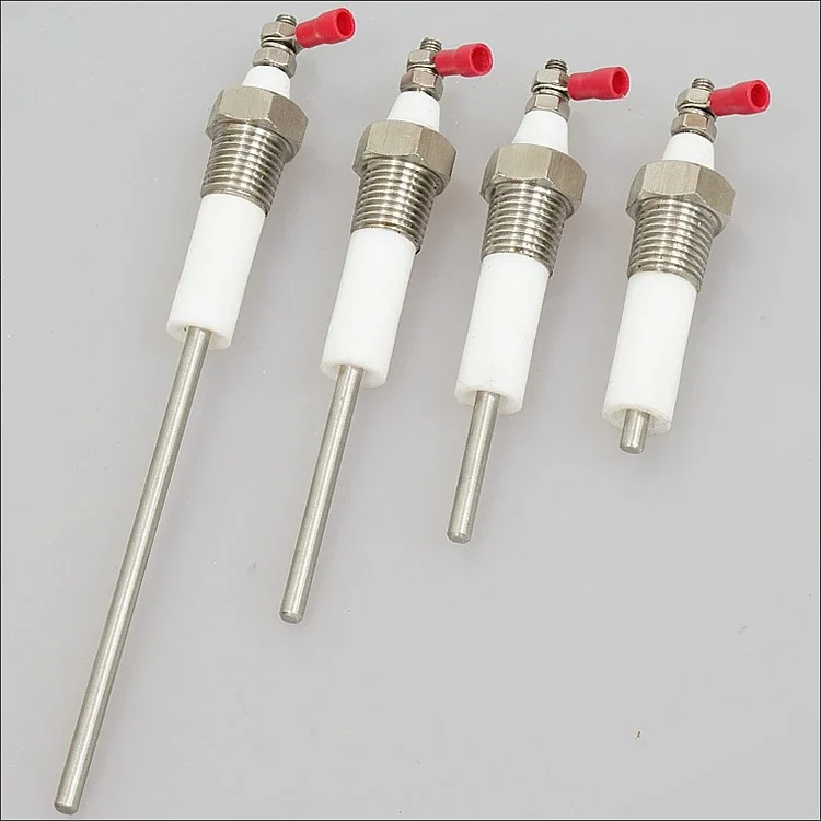 Stainless Steel 2 Points Boiler Water Level Electrode Liquid Level Probe Induction Rod Sensor Probe 4 Points