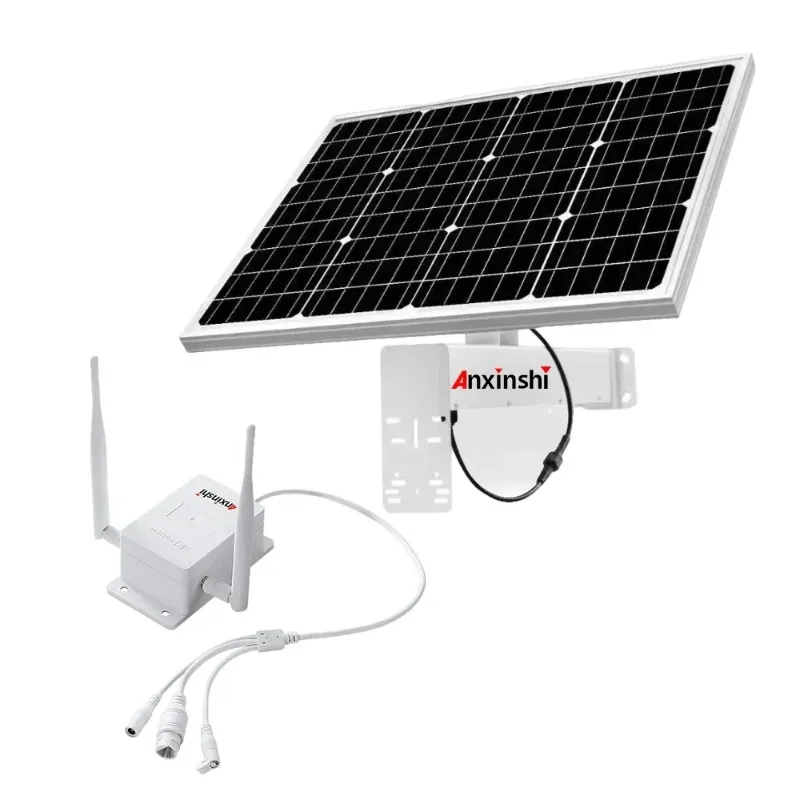 2025/Anxinshi Factory Price Outdoor Wi-Fi 4G Router Features 4G Mobile Modem To Connect Mobile Networks Solar Battery Back Up 5-