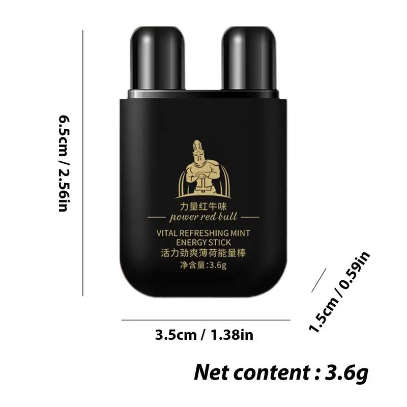 Nasenstift DoubleHole Energizing Energy Bar Aromatherapie Naseninhalator Energiedämpfe Stick Aromatherapie Stick Stimulierender Duft
