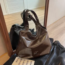 Underarm Bag Women's 2024 New Niche Design Large Capacity Fashion Retro Casual Bag Single Shoulder Trend Tote Bag