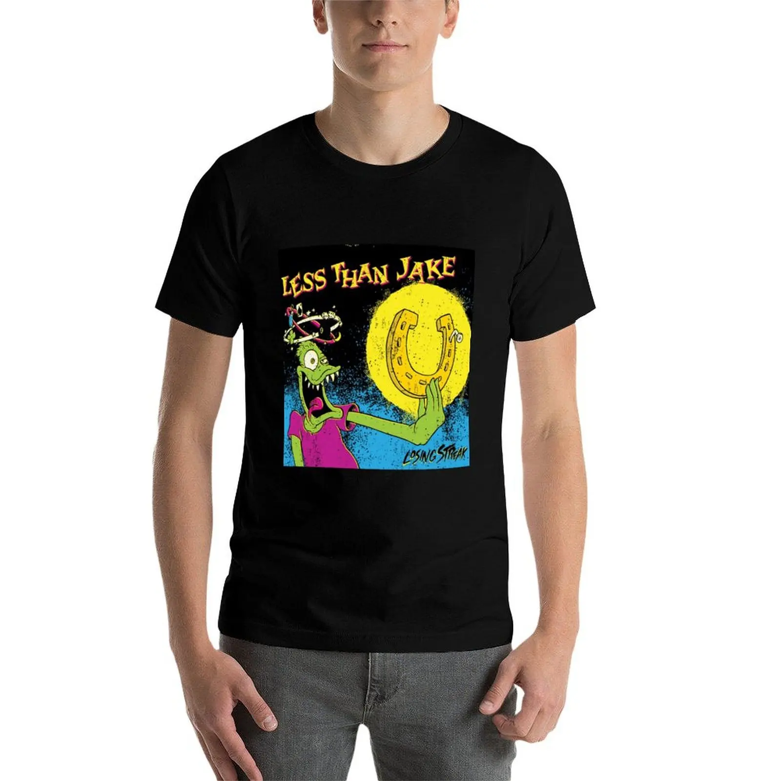 Less Than Jake losing streak T-Shirt luxury designer summer top graphic t shirts outfits for men
