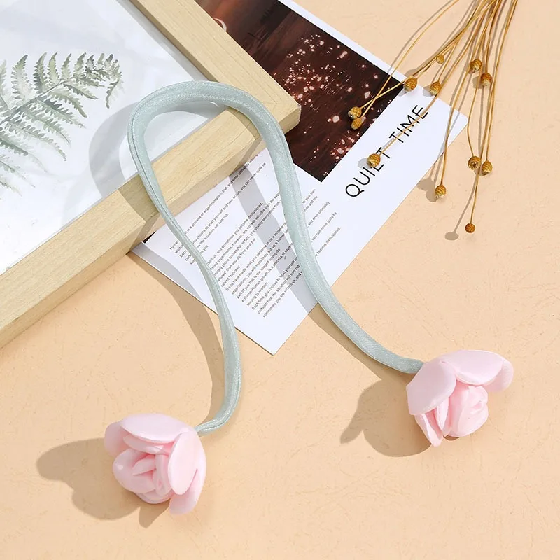 5 Teile/los Handgemachte Künstliche Blume Multi Farben Rose Für DIY Haar Kleidung Dekoration Taschen Kleid Stirnband Decor Zubehör – Detail 6