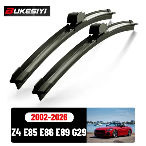 2PCS Front Wiper For BMW Z4 E85 E86 E89 G29 2002-2026 Silent Durable High Quality Windshield Wiper Blades Accessories 2005 2010