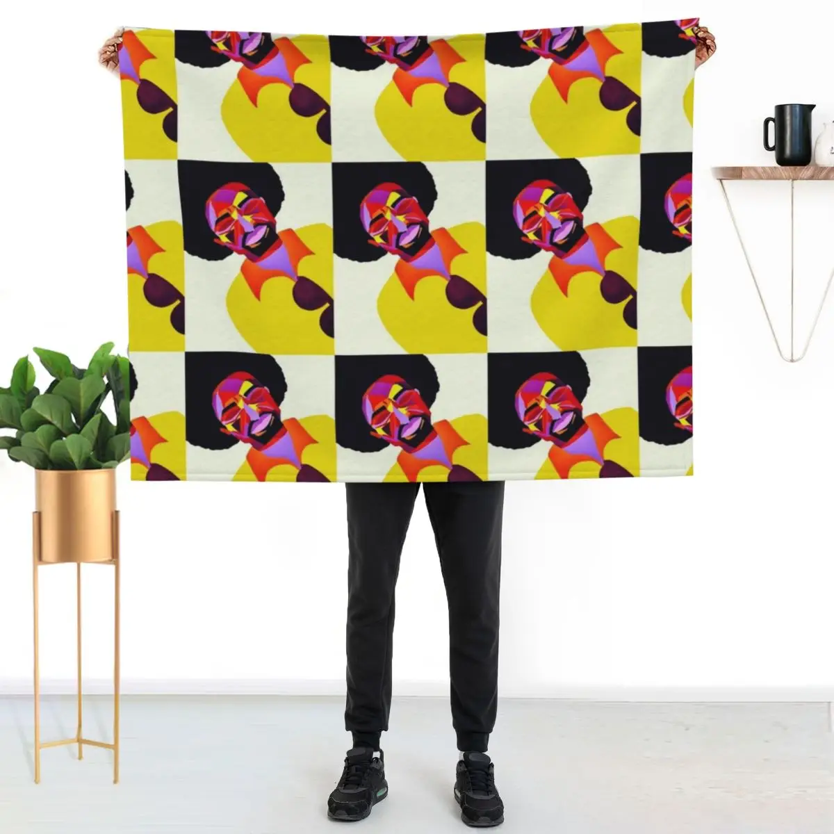 Mr. Furly Throw Blanket Travel Thermal Furry christmas decoration wednesday Flannels Blankets