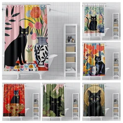 Home shower curtains for bathroom waterproof fabric Modern Nordic style bathroom Curtains shower curtain 180x200 240x180 aaaa
