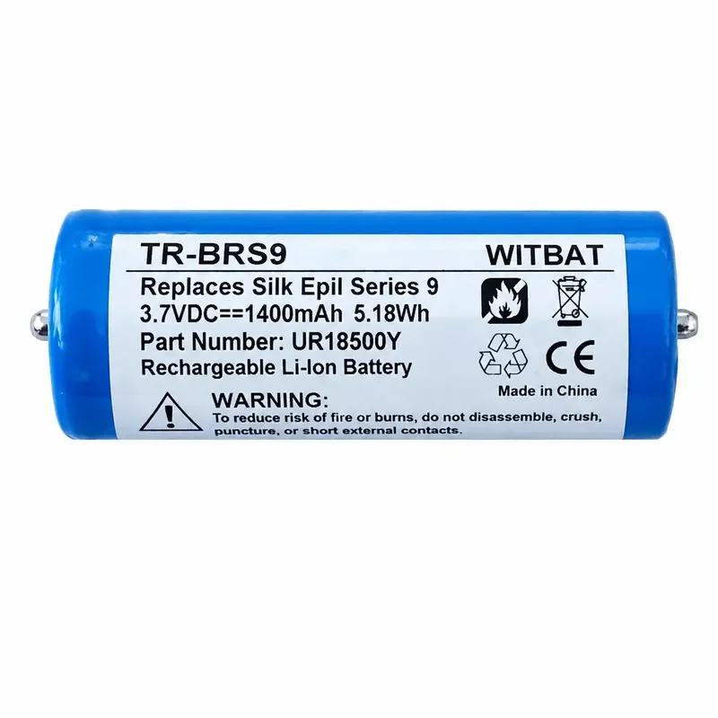for Braun Series 7 Shaver Battery UR18500Y Replacement Rechargeable Battery for Braun 7 Series Electric Razor