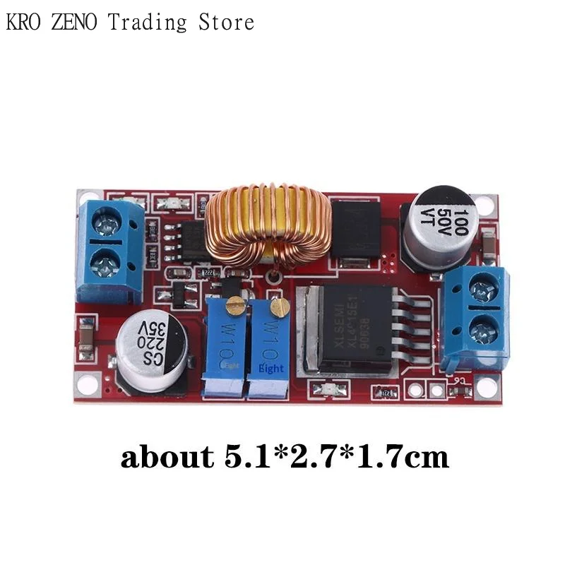 

1/2/3PC XL4015 5A DC-DC Adjustable Buck Converter 4-38V To 1.25-36V Lithium Battery Step Down Charging Board Led Power Converter