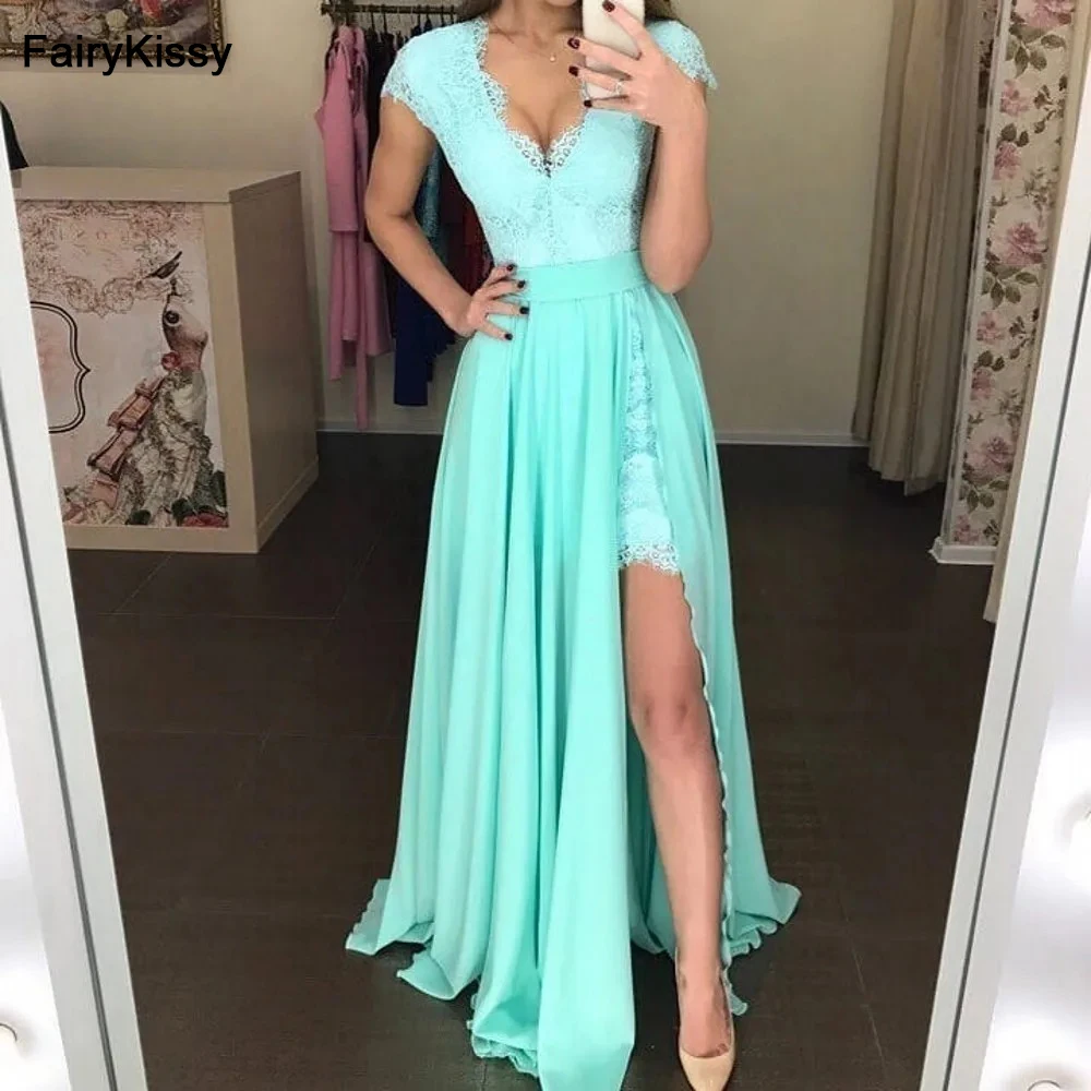 

FairyKissy Prom Cocktail Evening Dresses 2025 Woman's Party Night Celebrity Dresses Plus Size Short Dubai Arabic Formal Dress