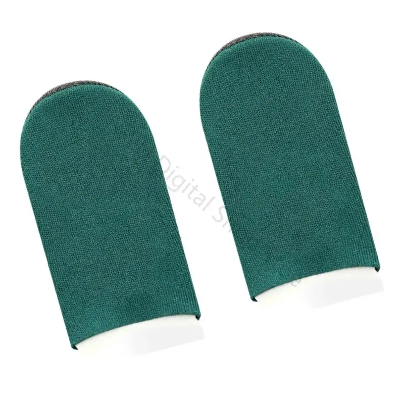 96BA 1 Paar Fingerärmel Daumen Fingerspitzenabdeckung Atmungsaktive Anti-Rutsch-Fingerhandschuhe – Detail 8