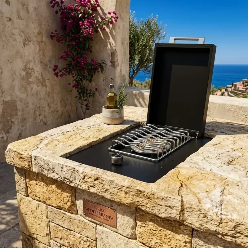 304 Stainless Steel Portable Outdoor Kitchen Side Stove Multi Function Camping Cooker