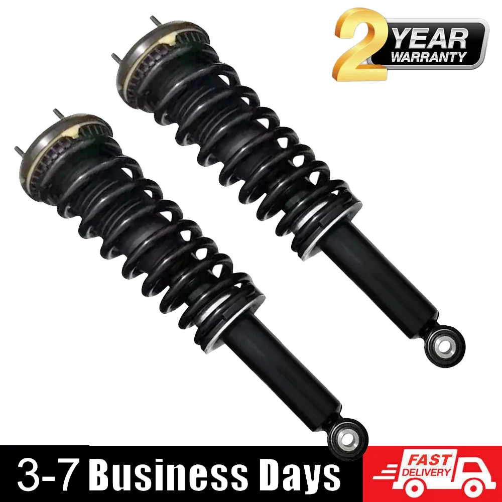 2x Rear Shock Absorbers Struts Assys w/o Electric For Jaguar XF 2.0L 3.0L 09-15