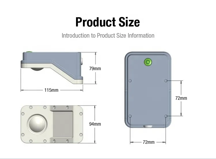 RS485 Modbus RTU الأنابيب تحت الأرض قناة مفتوحة رادار النهر مستوى المياه سرعة المياه مقياس تدفق المياه