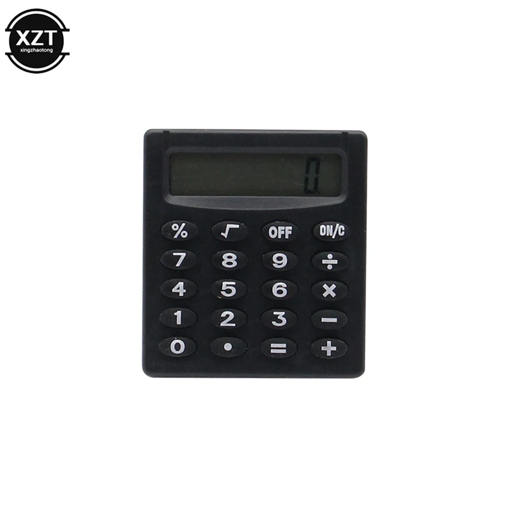 Petite calculatrice carrée portable, calculatrice créative personnalisée, mini document de bonbons, électronique pour l\'école et le bureau