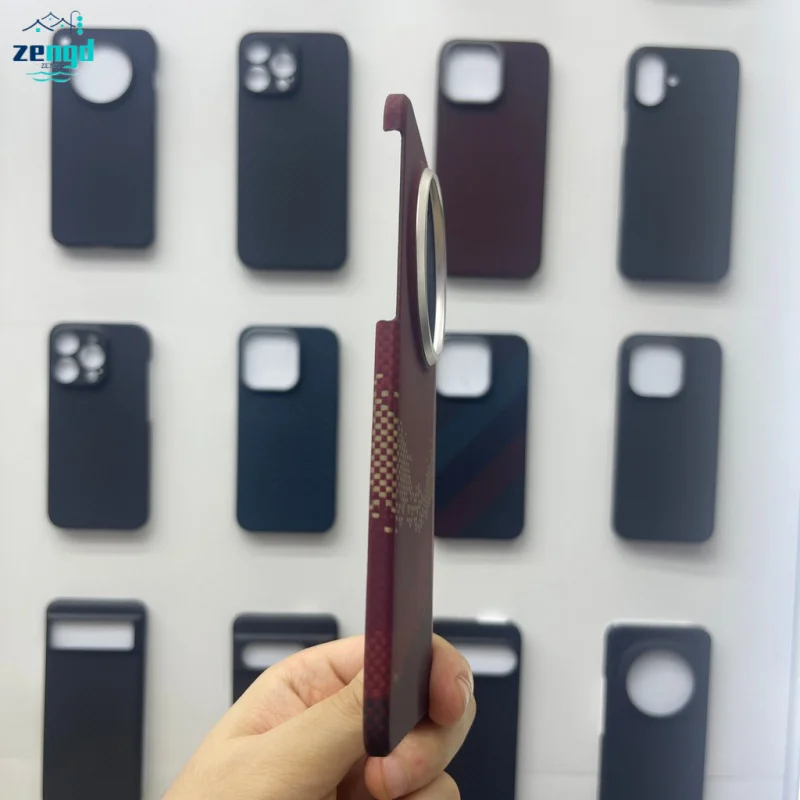 For Oppo Find N5 Case Kevlar Aramid Fiber Ultra-Thin Hard Cover with Axial Magnetic