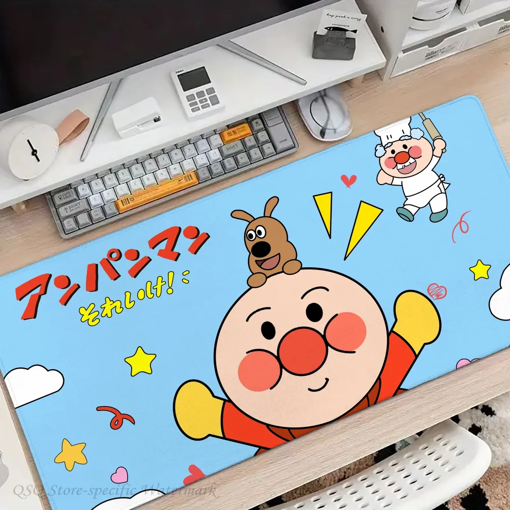 A-Anpanman A-Animation Mousepad Mouse Mat Desk Mat With Pad Gaming Accessories Prime Gaming XXL Keyboard Pad Padding Mat