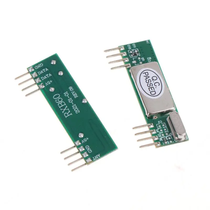RXB60 315M 433Mhz Superheterodyne Wireless Receiver Module Reliable Performance Support ARM AVR for Home Security DIY System Pr